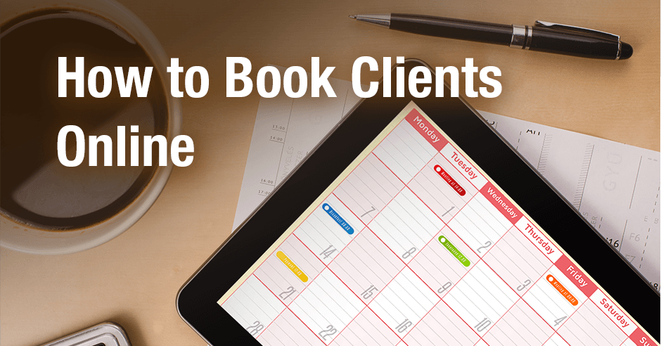 how to book clients online