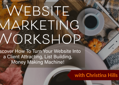 website marketing workshop