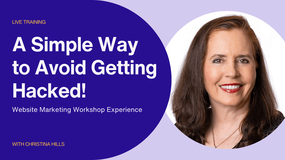 a simple way to avoid getting hacked